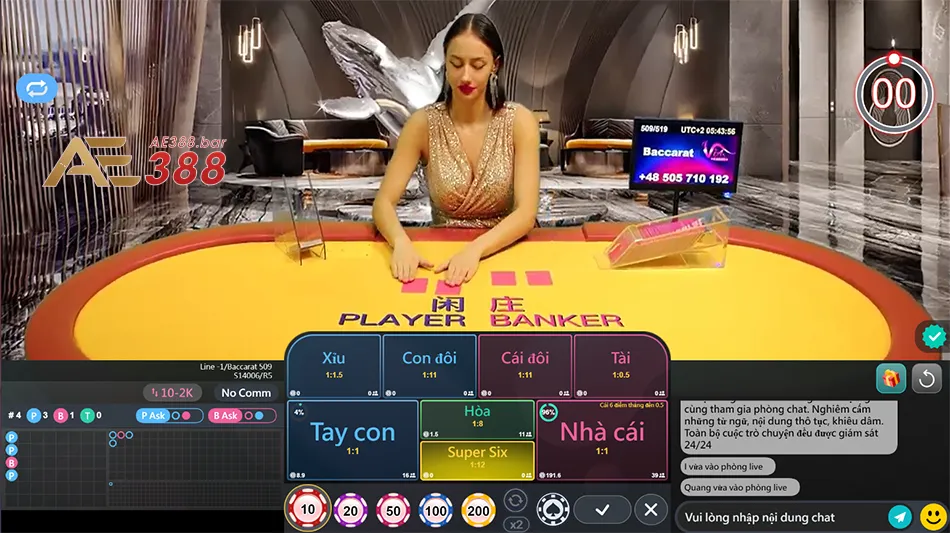 Các Chiến Lược Đặt Cược Hiệu Quả Trong Live Casino AE388