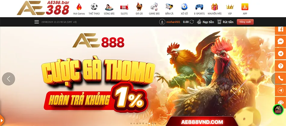 Giới thiệu nền tảng cá cược AE388 trực tuyến uy tín hàng đầu