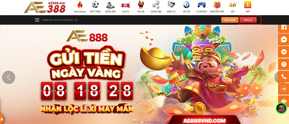 Các Bước Hướng Dẫn Đăng Ký Tài Khoản AE388 Từng Bước