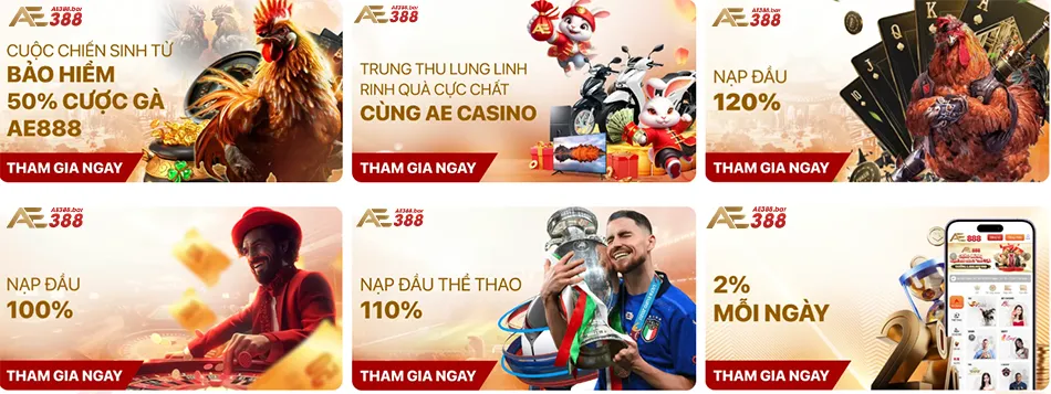 Giới thiệu tổng quan về các chương trình khuyến mãi AE388